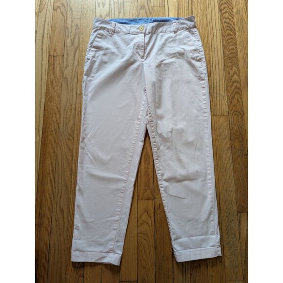Talbots Womens Pale Pink Weekend Chino Pants Size 10 - Picture 1 of 6